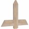 Ekena Millwork Eugene Smooth Timber Gable Bracket, Douglas Fir, 36"W x 24"H x 1 1/2"D x 5 1/2"F, 16/12 Pitch GBW036X24X0206EUG00SDF - alternate 3